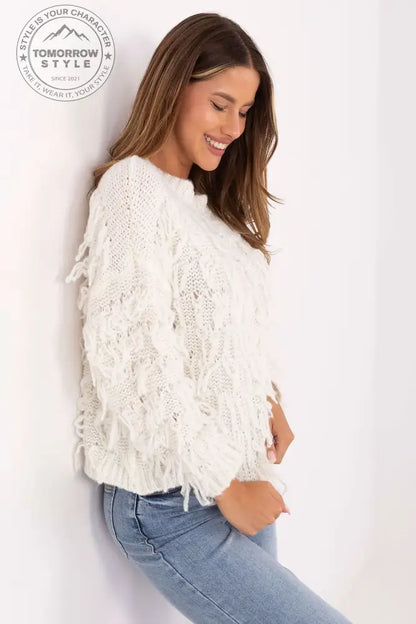 Bestickter Damenpullover „Chic Embroidery“ - Tomorrow Style