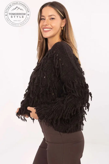 Bestickter Damenpullover „Chic Embroidery“ - Tomorrow Style