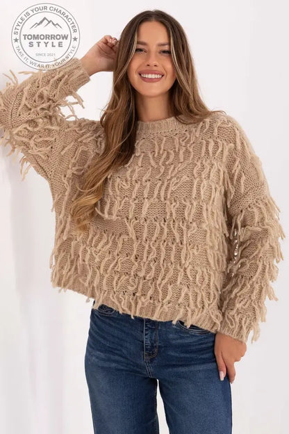 Bestickter Damenpullover „Chic Embroidery“ - Tomorrow Style