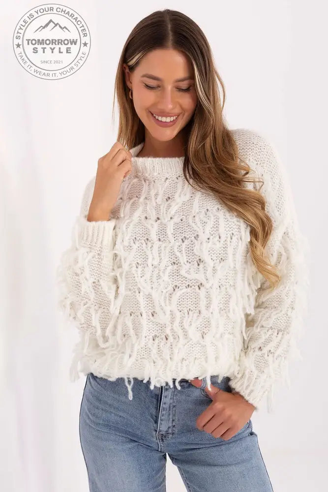 Bestickter Damenpullover „Chic Embroidery“ - Tomorrow Style