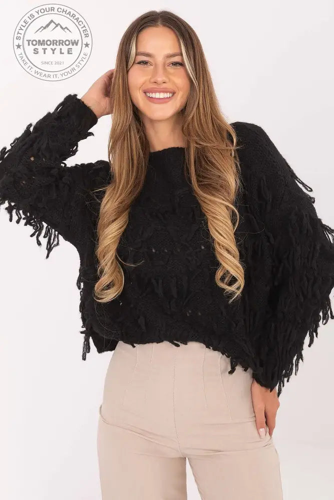 Bestickter Damenpullover „Chic Embroidery“ - Tomorrow Style