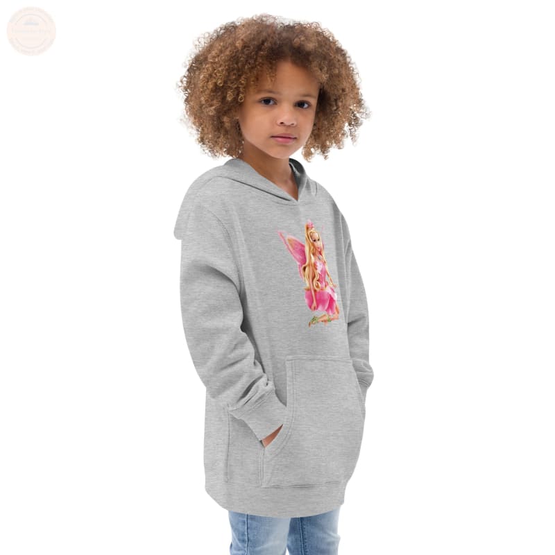 Bestickter Fleece - Hoodie: Gemütliches Abenteuer - Essential für Mädchen - Tomorrow Style