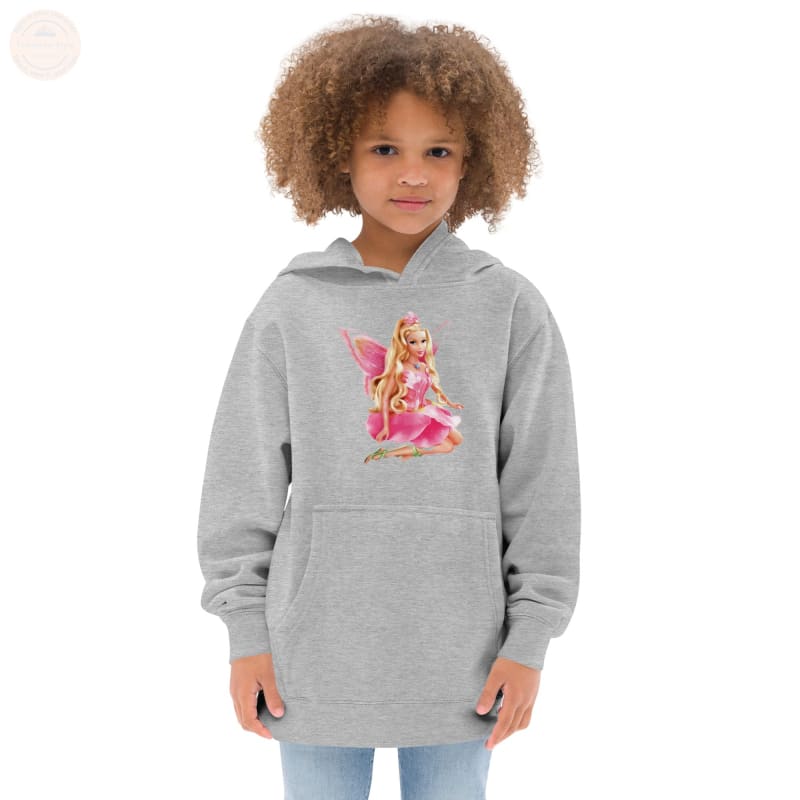 Bestickter Fleece - Hoodie: Gemütliches Abenteuer - Essential für Mädchen - Tomorrow Style