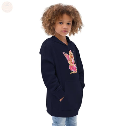 Bestickter Fleece - Hoodie: Gemütliches Abenteuer - Essential für Mädchen - Tomorrow Style