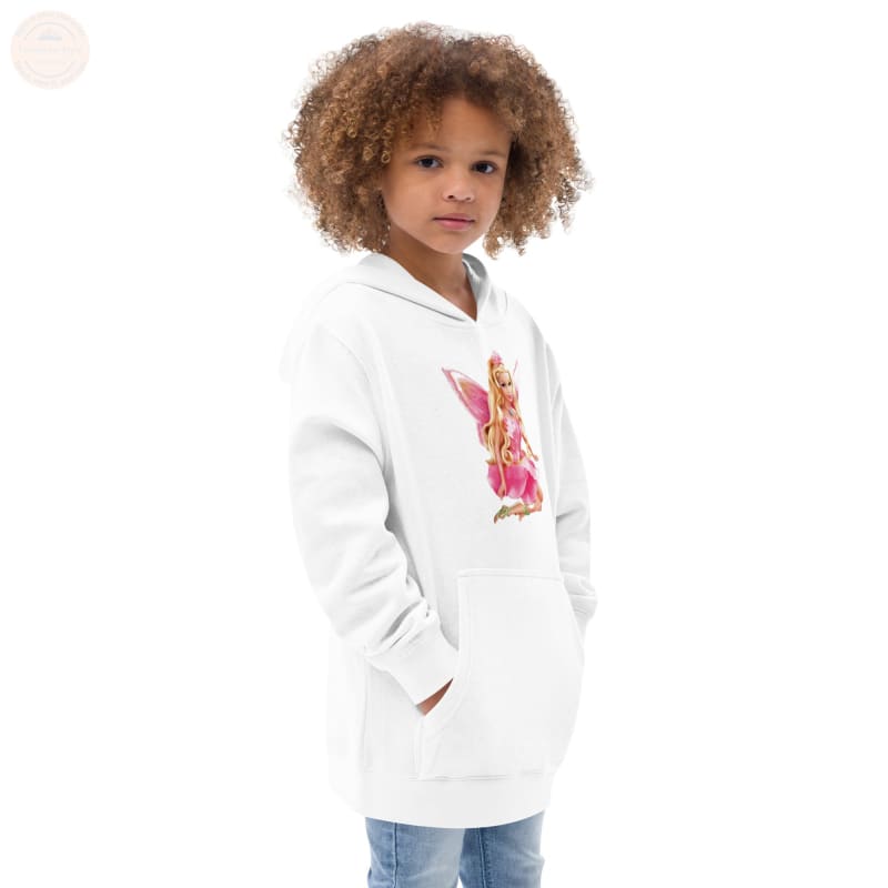 Bestickter Fleece - Hoodie: Gemütliches Abenteuer - Essential für Mädchen - Tomorrow Style