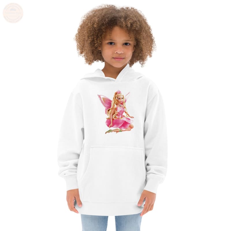 Bestickter Fleece - Hoodie: Gemütliches Abenteuer - Essential für Mädchen - Tomorrow Style