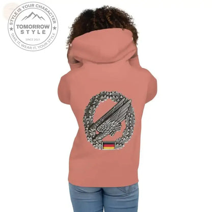 Bestickter Premium - Hoodie der Bundeswehr: Ultimativer Fallschirmjäger - Stil - Tomorrow Style