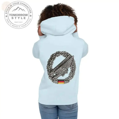 Bestickter Premium - Hoodie der Bundeswehr: Ultimativer Fallschirmjäger - Stil - Tomorrow Style