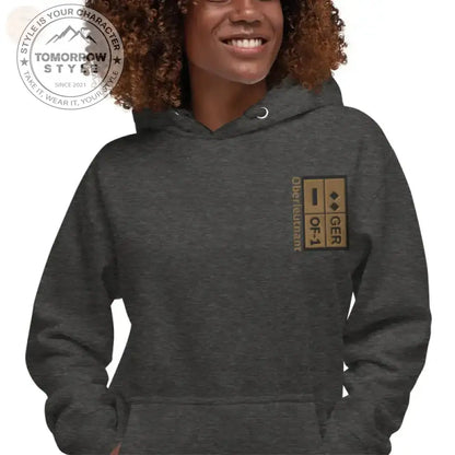 Bestickter Premium - Hoodie der Bundeswehr: Ultimativer Fallschirmjäger - Stil - Tomorrow Style