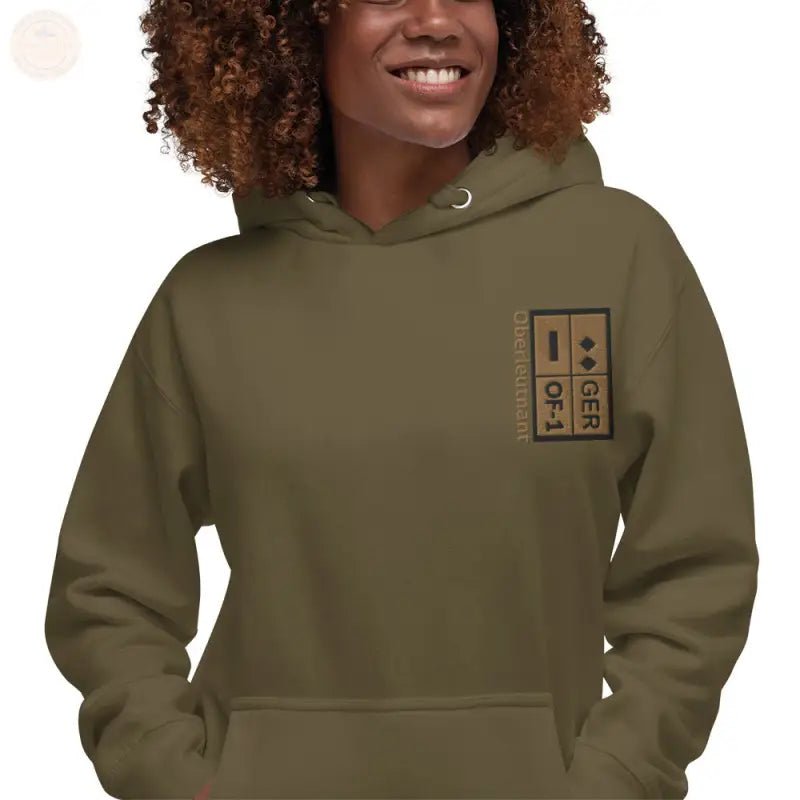 Bestickter Premium - Hoodie der Bundeswehr: Ultimativer Fallschirmjäger - Stil - Tomorrow Style