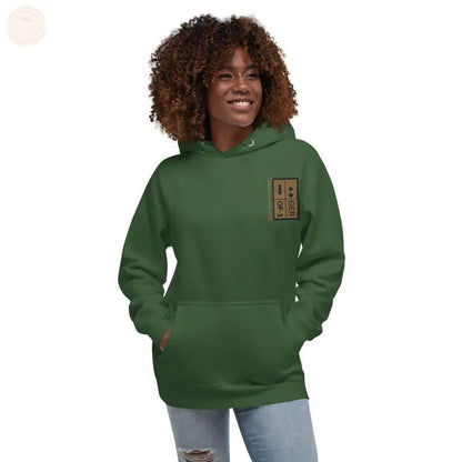 Bestickter Premium - Hoodie der Bundeswehr: Ultimativer Fallschirmjäger - Stil - Tomorrow Style