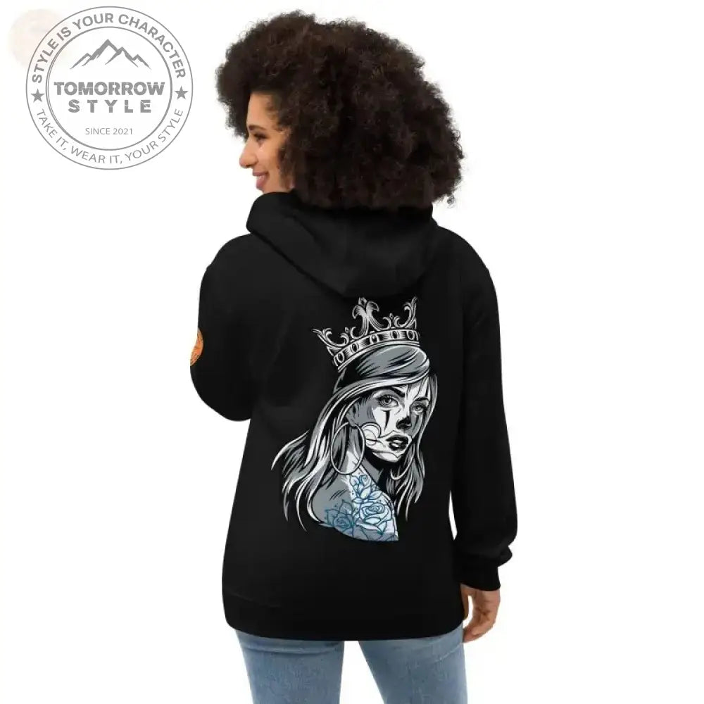 Bio Baumwolle Damen Hochwertiger Kapuzenpullover - Tomorrow Style