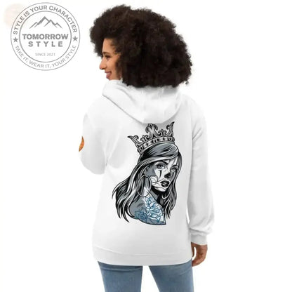 Bio Baumwolle Damen Hochwertiger Kapuzenpullover - Tomorrow Style