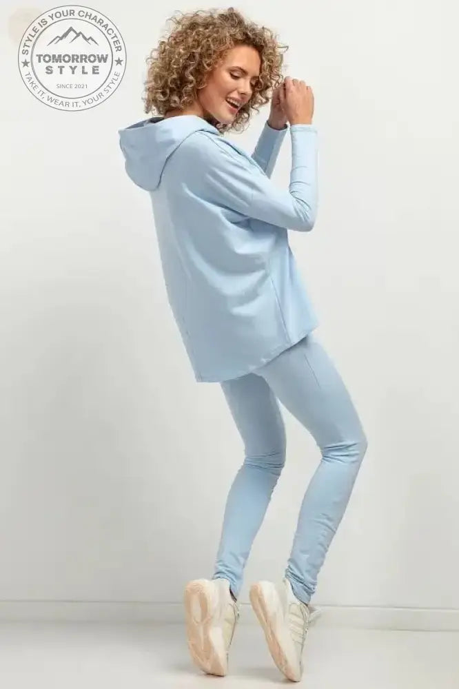 Blaue PowerFit - Leggings für aktive Frauen - Tomorrow Style