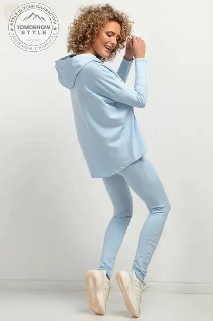 Blaue PowerFit - Leggings für aktive Frauen - Tomorrow Style