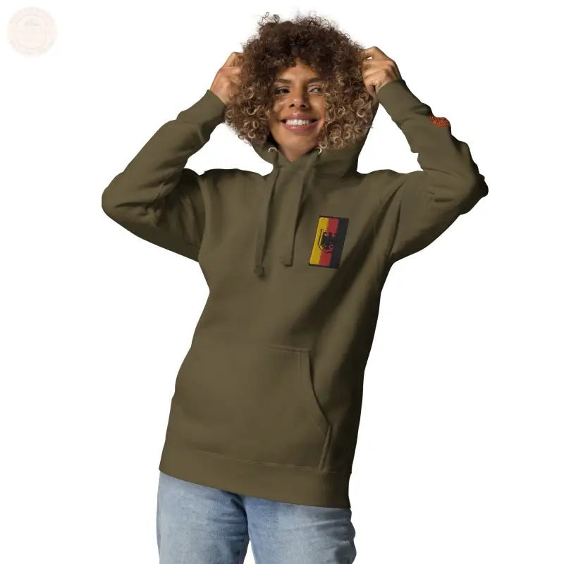 Bleiben Sie stilvoll gemütlich mit unserem Bundeswehr Premium Hoodie - Tomorrow Style