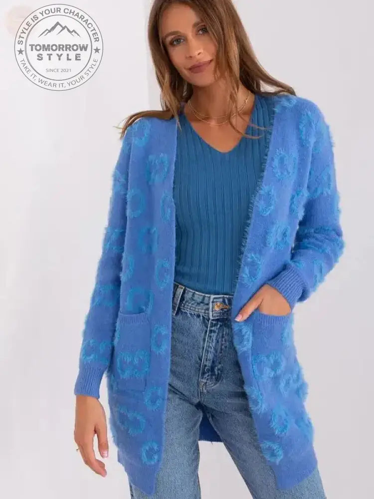 Blue Bliss Cardigan: Gemütliche und stilvolle Strickjacke - Tomorrow Style