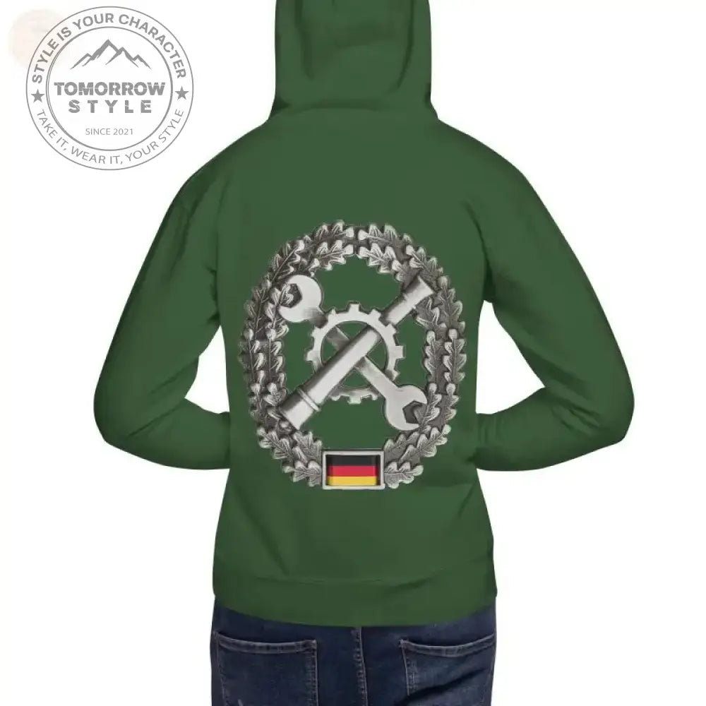 Bundeswehr Lt Rank Premium Hoodie: Gemütliches Style - Upgrade! - Tomorrow Style