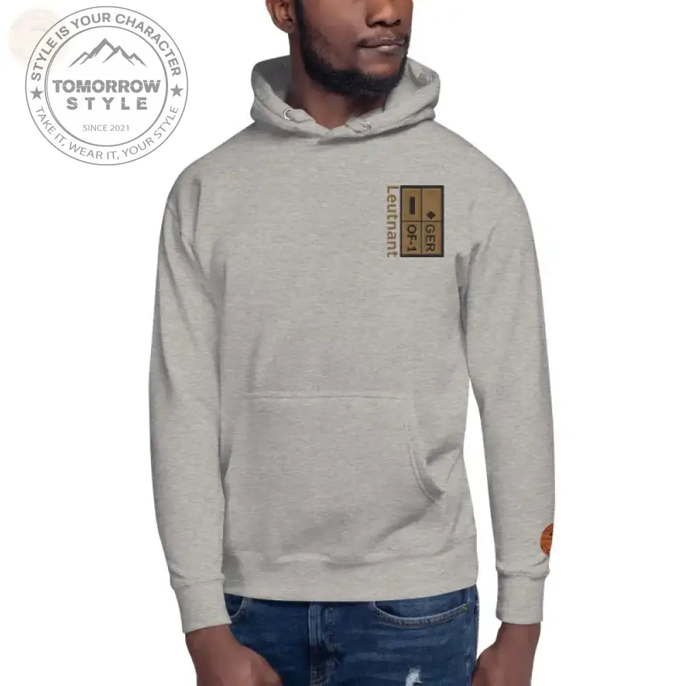 Bundeswehr Lt Rank Premium Hoodie: Gemütliches Style - Upgrade! - Tomorrow Style