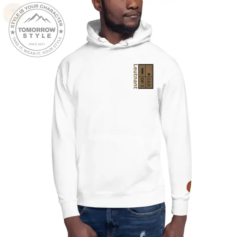 Bundeswehr Lt Rank Premium Hoodie: Gemütliches Style - Upgrade! - Tomorrow Style
