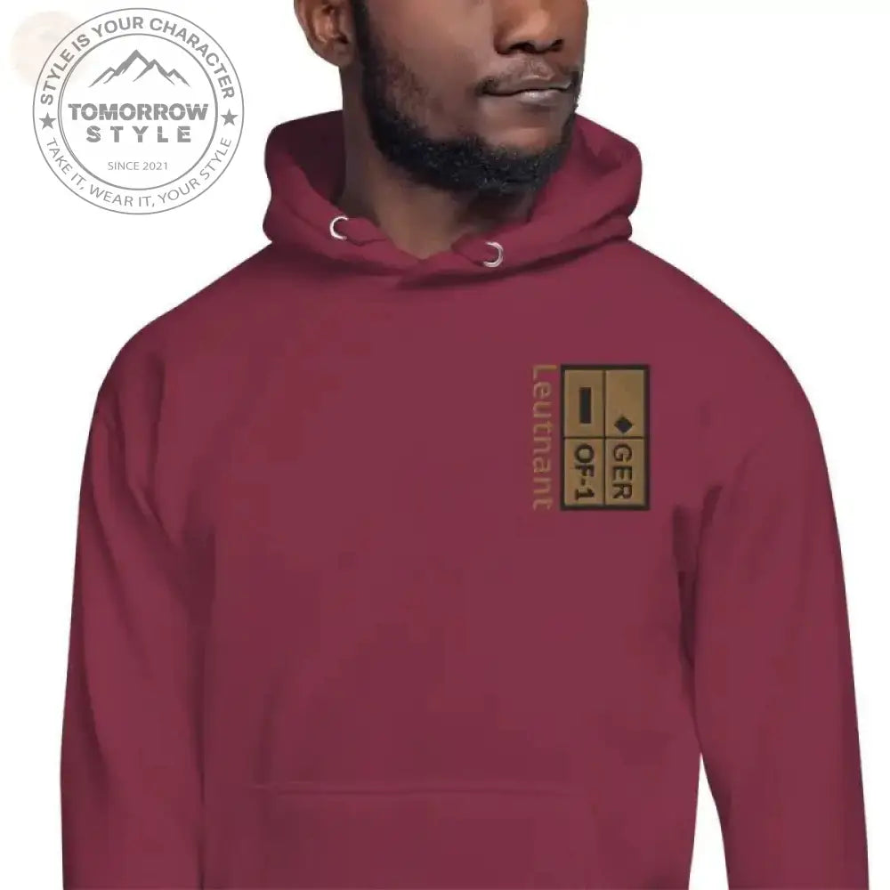 Bundeswehr Lt Rank Premium Hoodie: Gemütliches Style - Upgrade! - Tomorrow Style