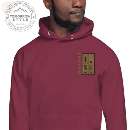 Bundeswehr Lt Rank Premium Hoodie: Gemütliches Style - Upgrade! - Tomorrow Style