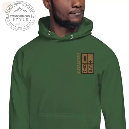 Bundeswehr Lt Rank Premium Hoodie: Gemütliches Style - Upgrade! - Tomorrow Style