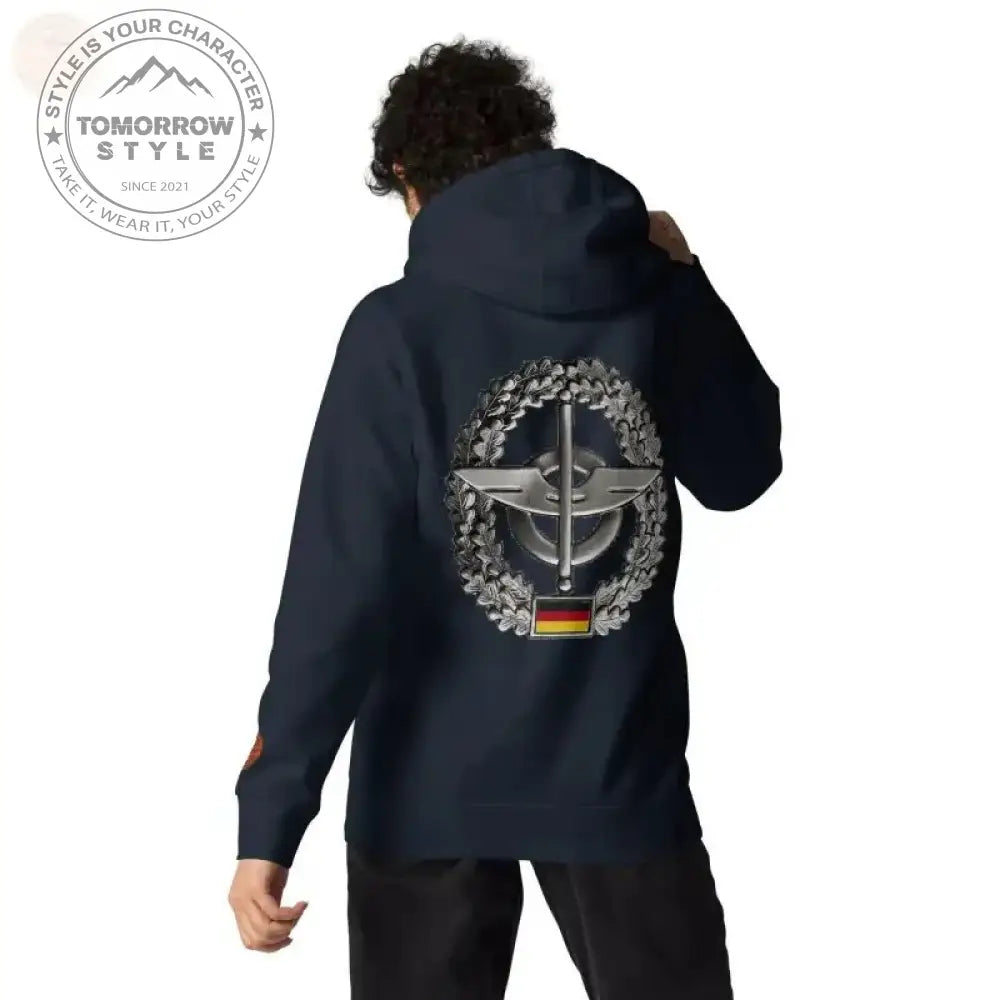 Bundeswehr Premium Hoodie: Coolstes Streetwear - Essential! - Tomorrow Style