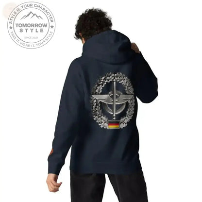 Bundeswehr Premium Hoodie: Coolstes Streetwear - Essential! - Tomorrow Style