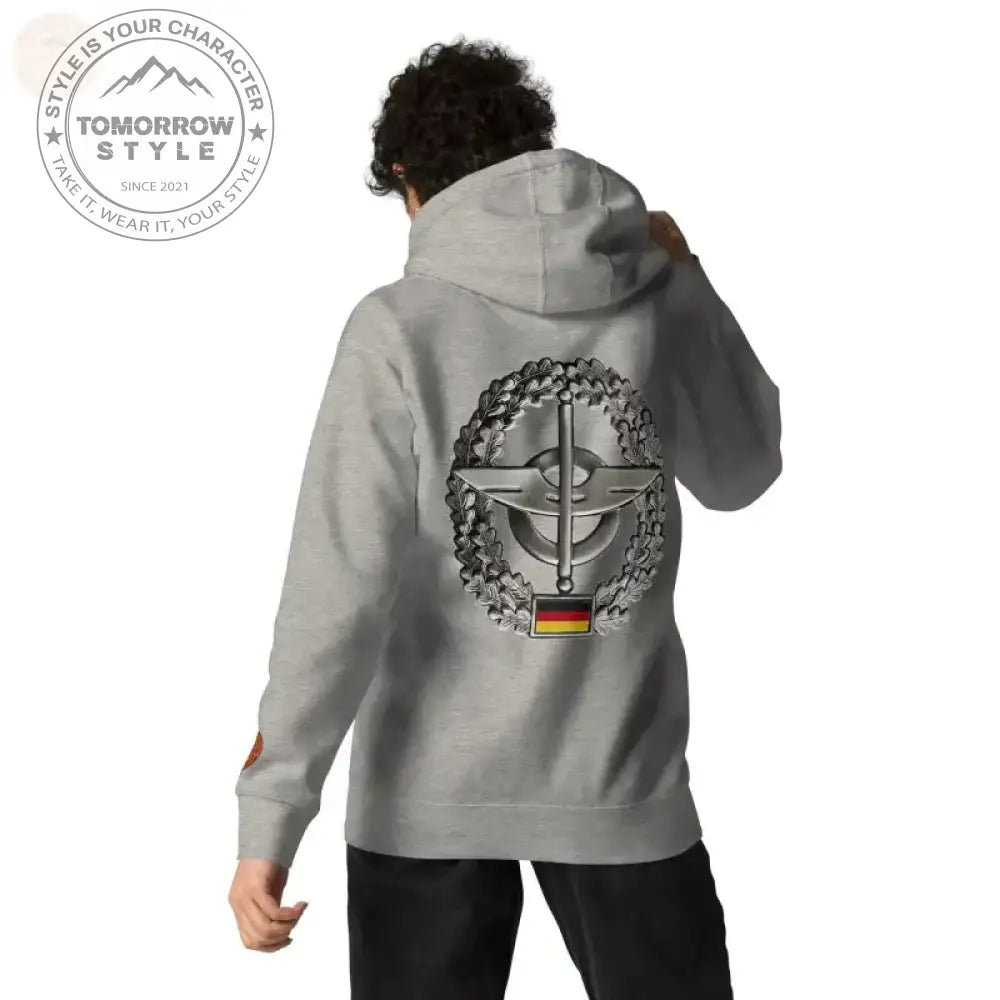 Bundeswehr Premium Hoodie: Coolstes Streetwear - Essential! - Tomorrow Style