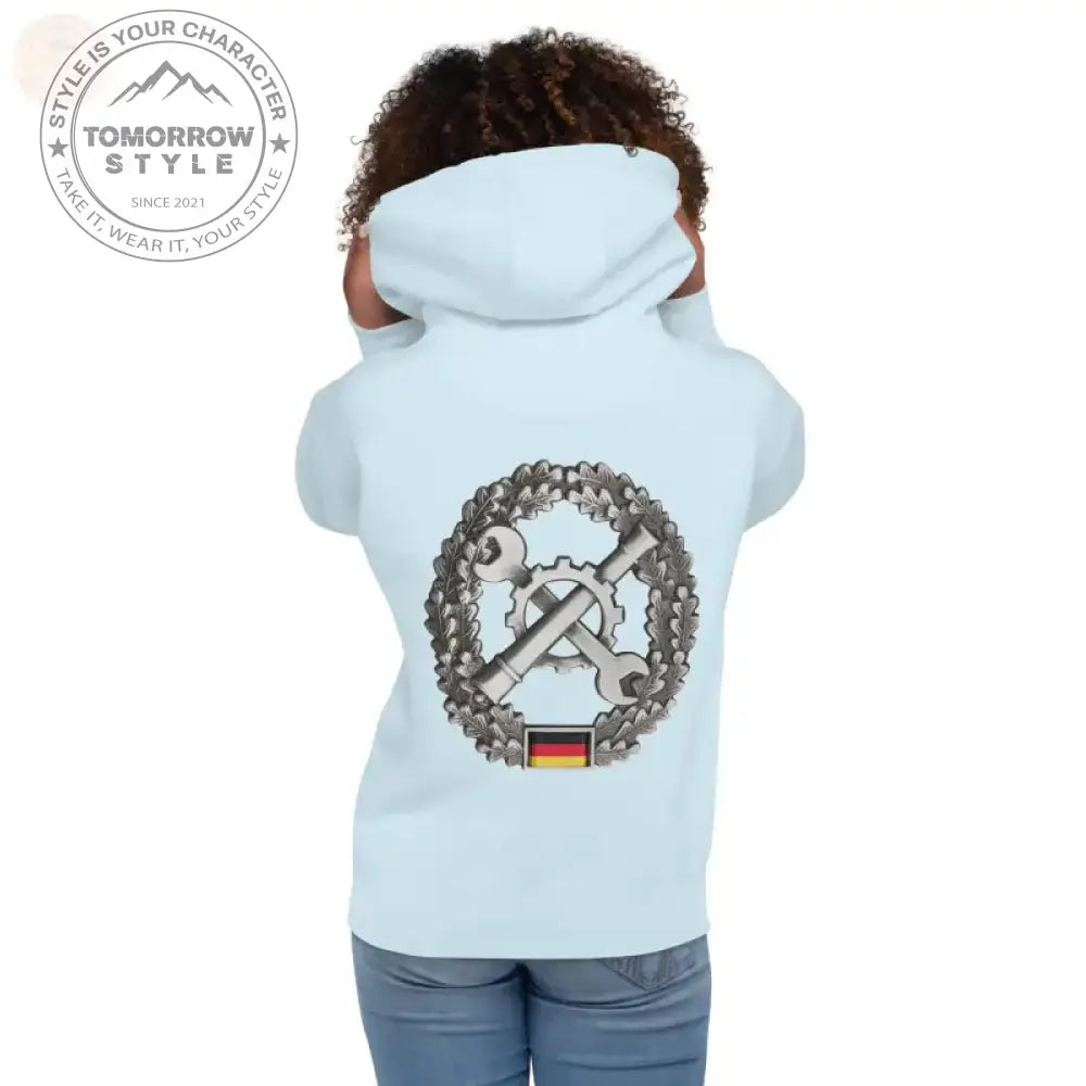 Bundeswehr Premium Hoodie mit OF Dienstgrad für D&H Instaffel Abzeichen