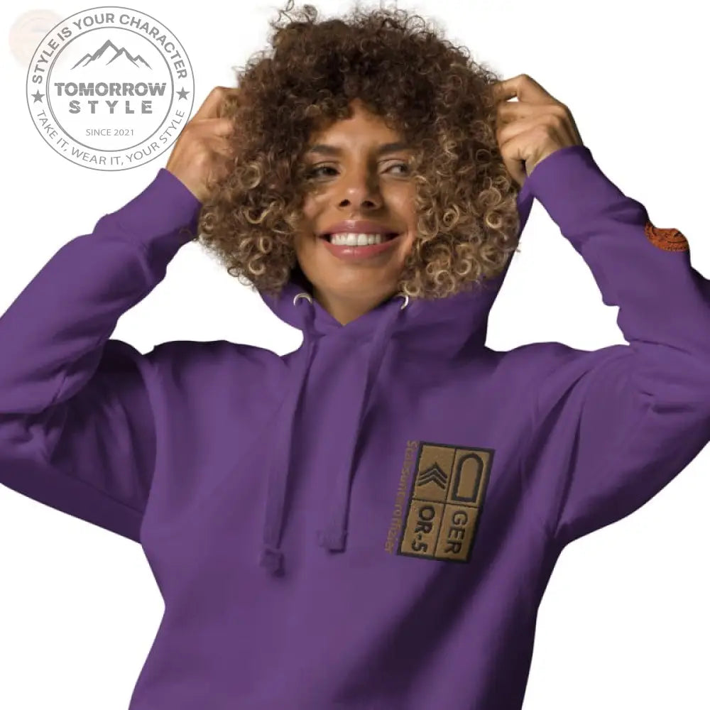 Bundeswehr Premium Hoodie: Ultimativer Streetwear - Komfort - Tomorrow Style