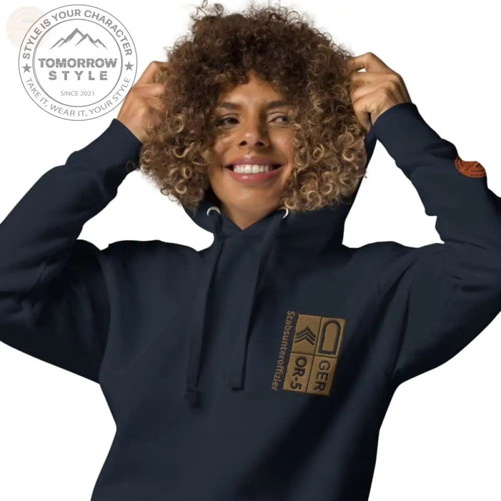 Bundeswehr Premium Hoodie: Ultimativer Streetwear - Komfort - Tomorrow Style