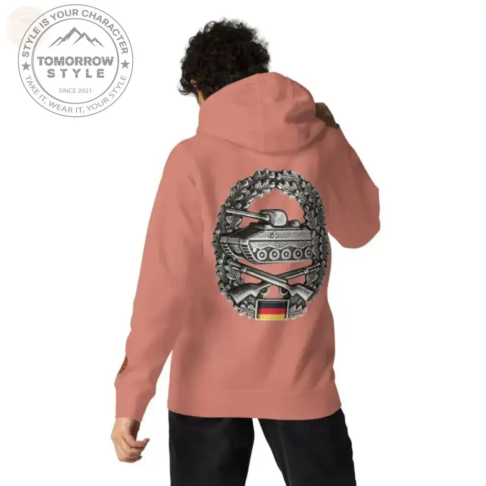 Bundeswehr - Premium - Hoodie: Wärme, Style und Panzergrenadier - Abzeichen! - Tomorrow Style