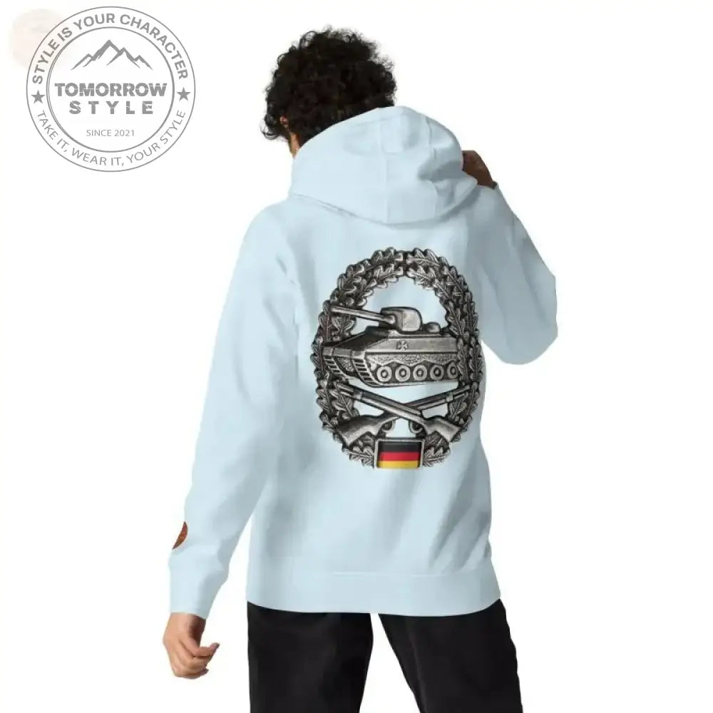 Bundeswehr - Premium - Hoodie: Wärme, Style und Panzergrenadier - Abzeichen! - Tomorrow Style
