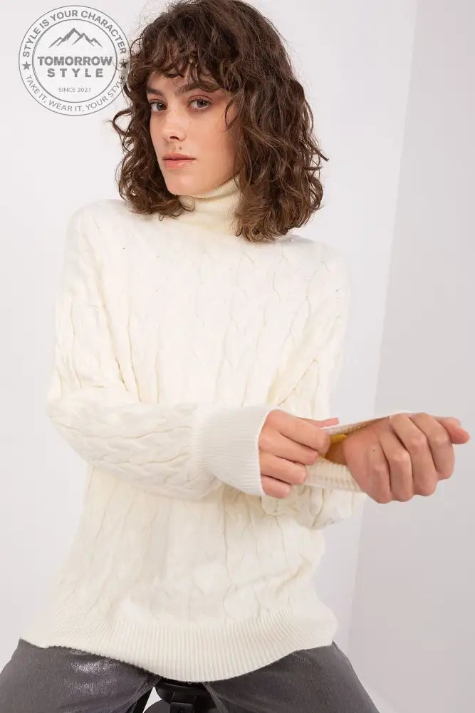 Bunt gemusterter Rollkragenpullover im Karomuster – Vielseitig und Charmant für Jeden Tag - Tomorrow Style