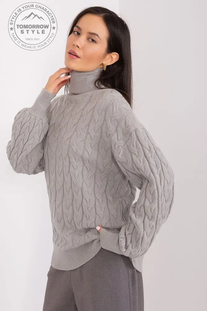 Bunt gemusterter Rollkragenpullover im Karomuster – Vielseitig und Charmant für Jeden Tag - Tomorrow Style