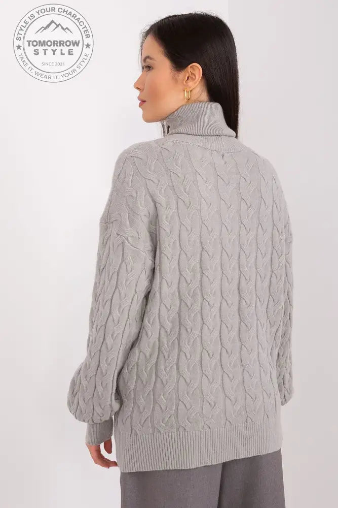 Bunt gemusterter Rollkragenpullover im Karomuster – Vielseitig und Charmant für Jeden Tag - Tomorrow Style