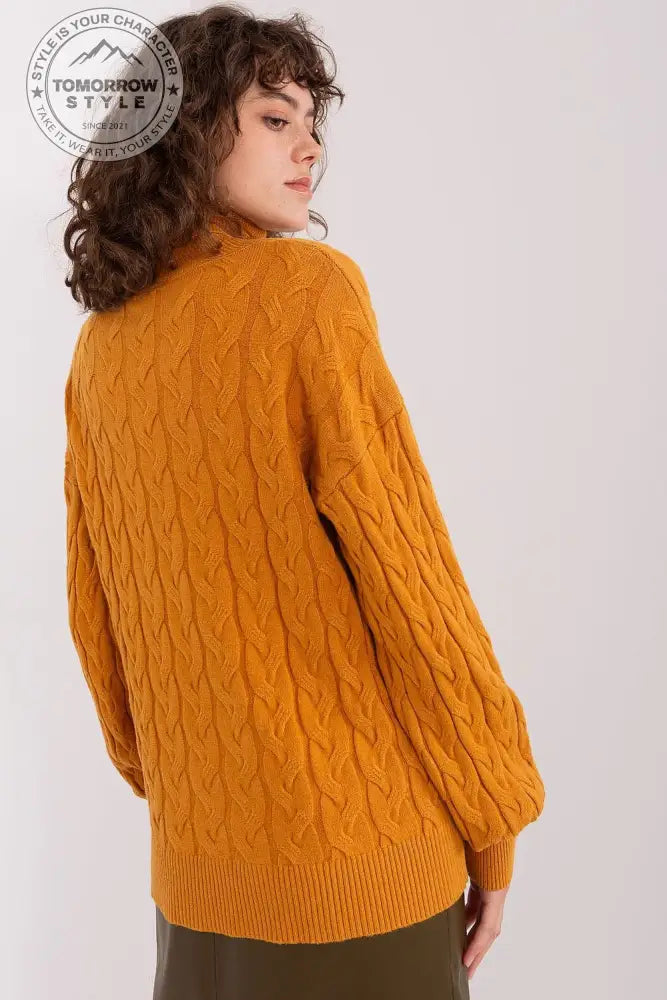 Bunt gemusterter Rollkragenpullover im Karomuster – Vielseitig und Charmant für Jeden Tag - Tomorrow Style