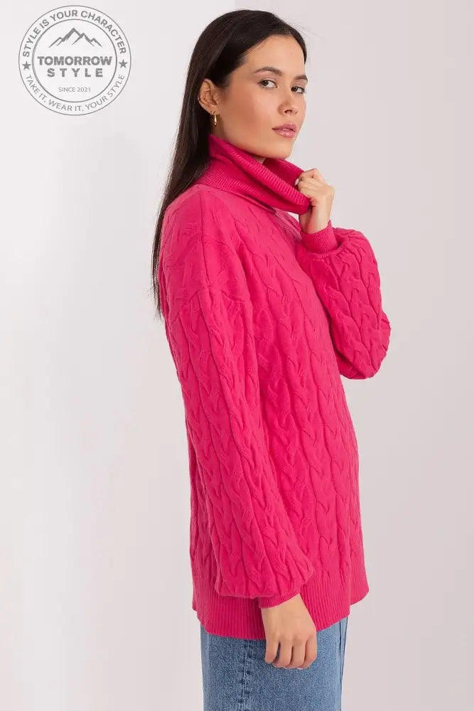 Bunt gemusterter Rollkragenpullover im Karomuster – Vielseitig und Charmant für Jeden Tag - Tomorrow Style