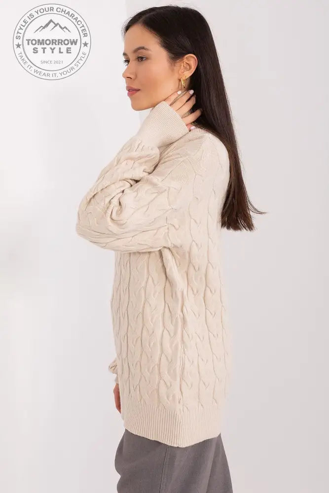 Bunt gemusterter Rollkragenpullover im Karomuster – Vielseitig und Charmant für Jeden Tag - Tomorrow Style