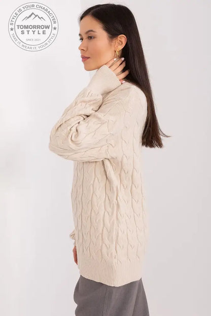 Bunt gemusterter Rollkragenpullover im Karomuster – Vielseitig und Charmant für Jeden Tag - Tomorrow Style