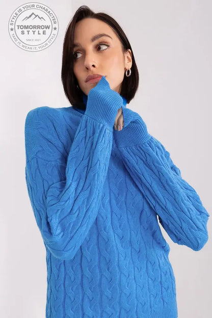 Bunt gemusterter Rollkragenpullover im Karomuster – Vielseitig und Charmant für Jeden Tag - Tomorrow Style