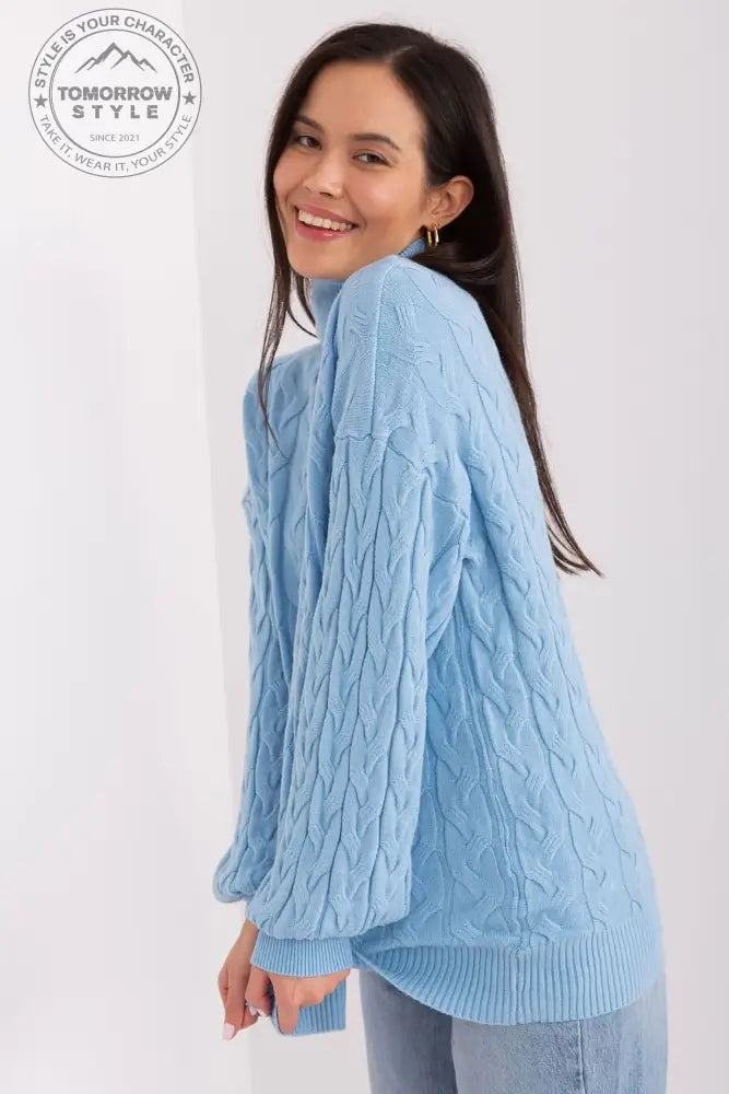 Bunt gemusterter Rollkragenpullover im Karomuster – Vielseitig und Charmant für Jeden Tag - Tomorrow Style