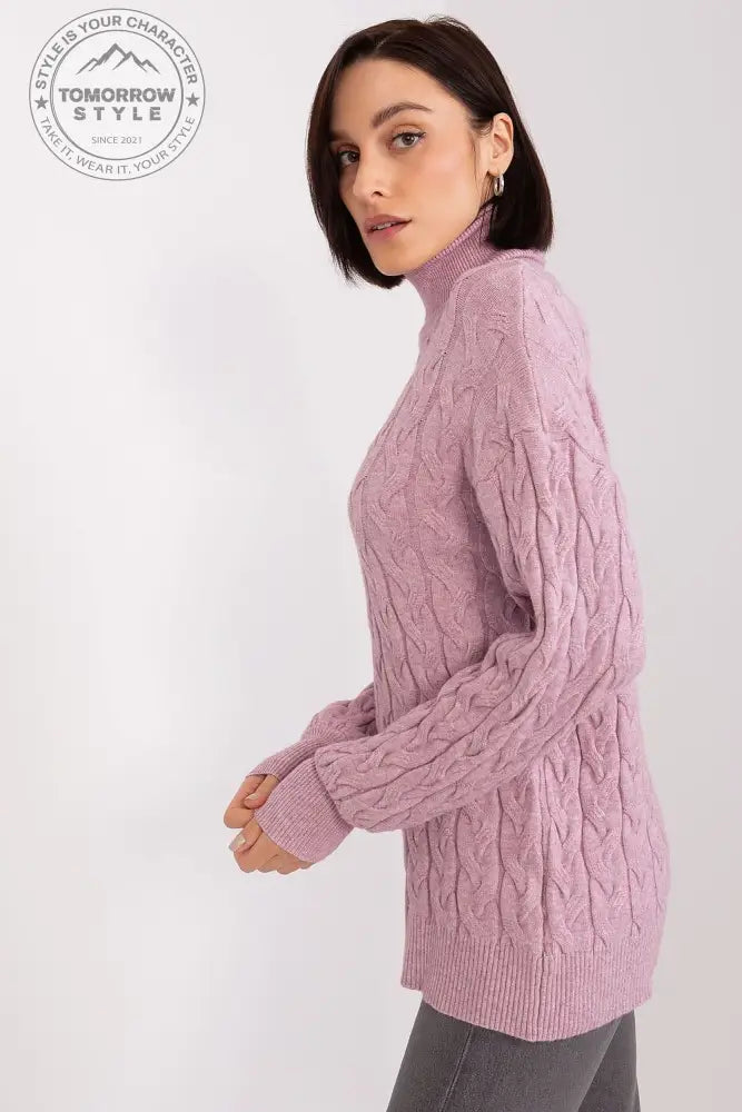 Bunt gemusterter Rollkragenpullover im Karomuster – Vielseitig und Charmant für Jeden Tag - Tomorrow Style