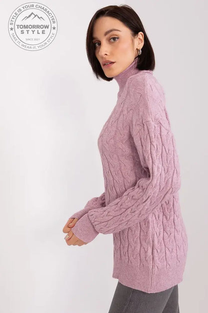 Bunt gemusterter Rollkragenpullover im Karomuster – Vielseitig und Charmant für Jeden Tag - Tomorrow Style