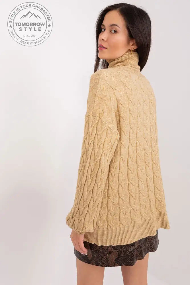 Bunt gemusterter Rollkragenpullover im Karomuster – Vielseitig und Charmant für Jeden Tag - Tomorrow Style