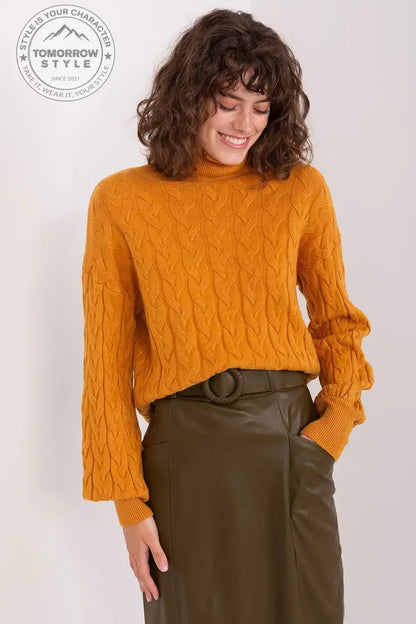 Bunt gemusterter Rollkragenpullover im Karomuster – Vielseitig und Charmant für Jeden Tag - Tomorrow Style