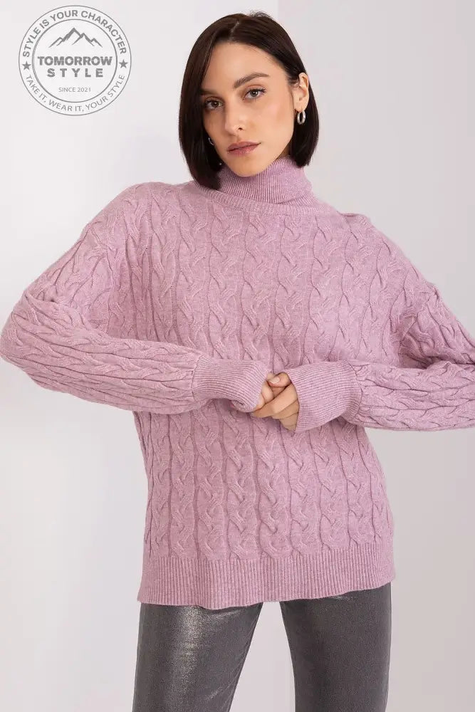 Bunt gemusterter Rollkragenpullover im Karomuster – Vielseitig und Charmant für Jeden Tag - Tomorrow Style