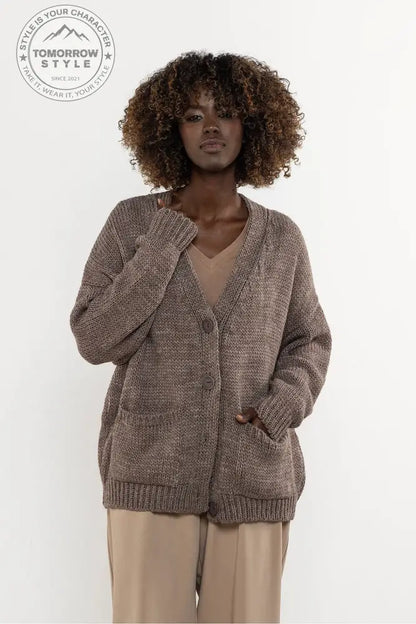 Cardigan mit Jackentaschen - Tomorrow Style